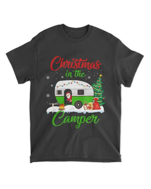 Xmas Lighting Santa Camping Christ