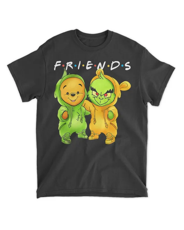 Pooh And Grinch Friends
