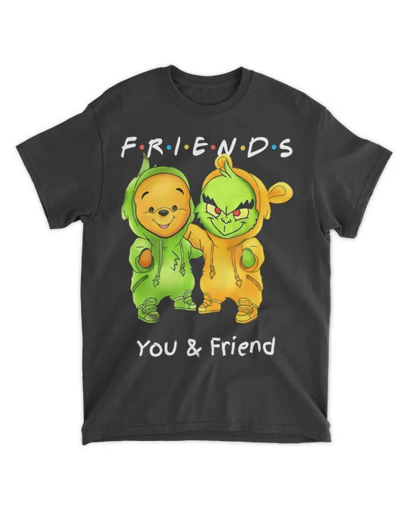 Pooh And Grinch Friends