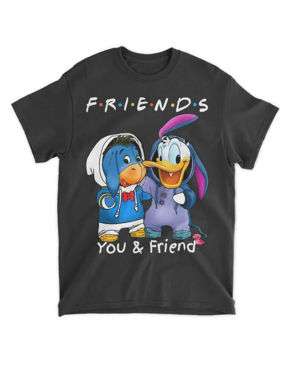 Eeyore and Donald Friends