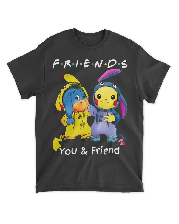 Eeyore and Picachu Friends