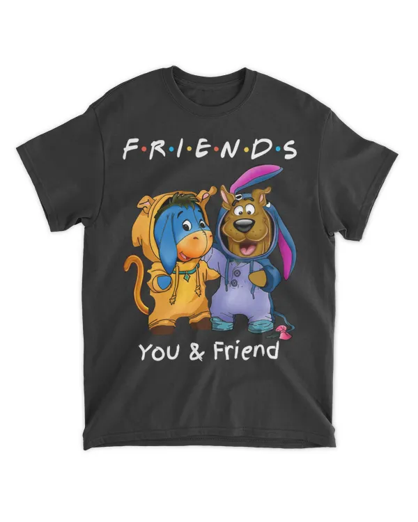 Eeyore and Scooby-doo Friends