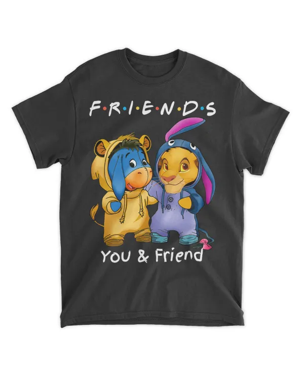 Eeyore and Simba Friends
