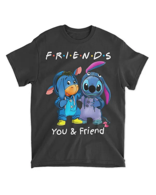 Eeyore and Stitch Friends
