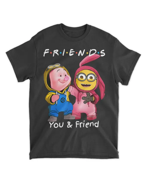 Pigglet and Minion Friends