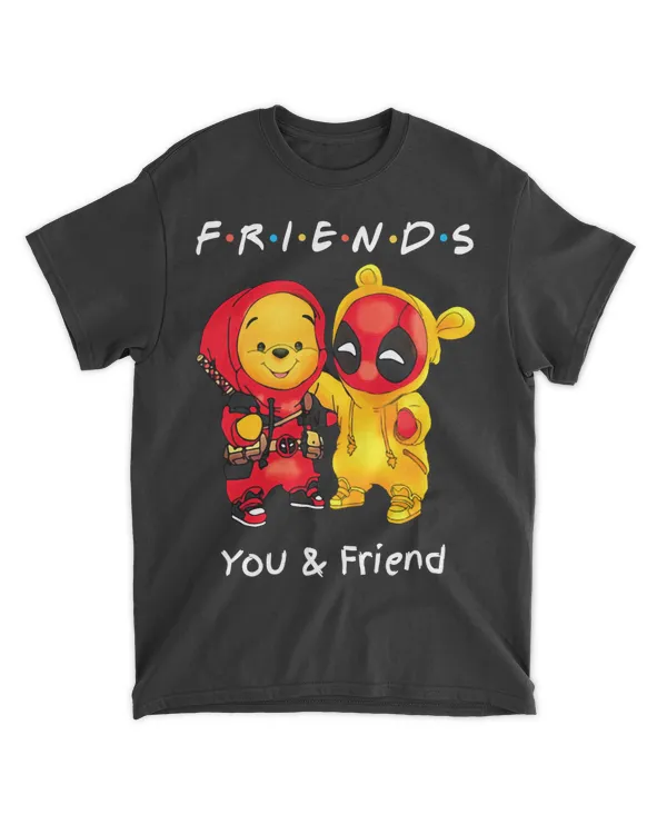 Pooh and Deadpool Friends