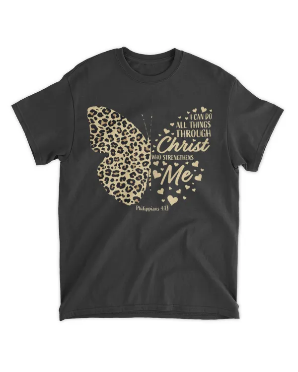 Christian Bible Verse Butterfly Cheetah Mom Women Teen Girls