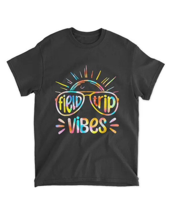 Field Trip Vibes Sunglasses Tie Dye Field Day Teachers Kids