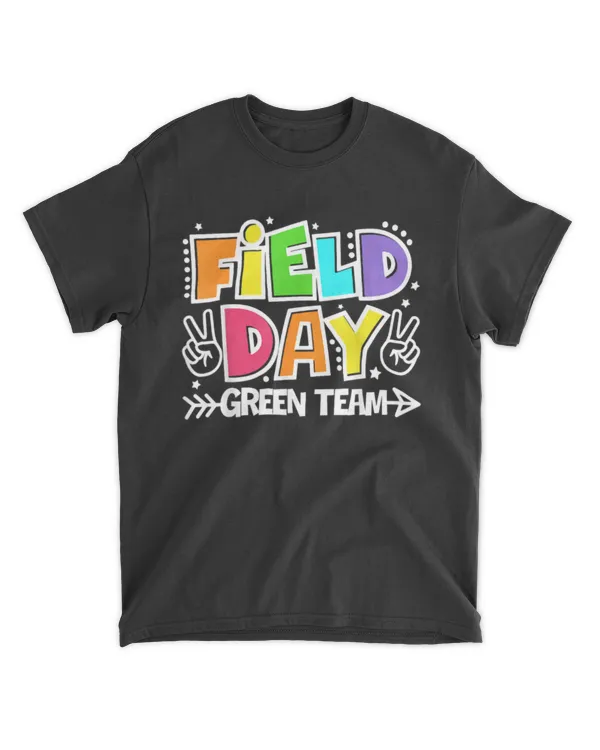 Field Day Green Team Funny For Teacher Kids Field Day Games