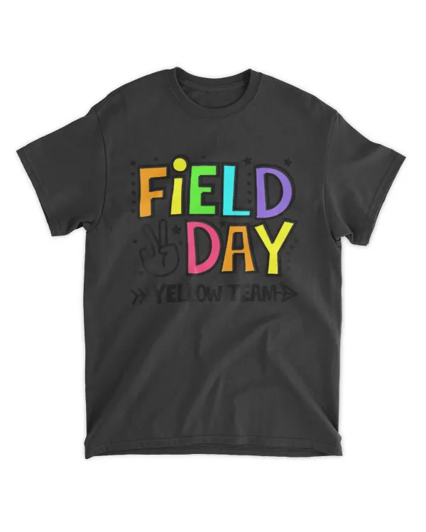 Field Day Yellow Team Funny For Teacher Kids Field Day Games