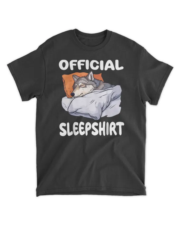Wolf Official Sleepshirt Pajamas Nightgown wlv