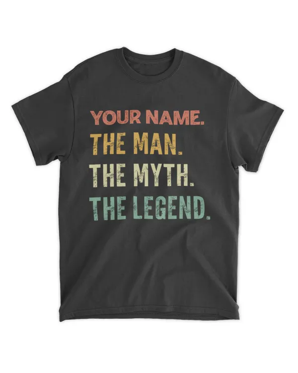 Personalized Name The Man, Myth, Legend, Gifts For Personalized Name, Gifts Idea For Personalized Name
