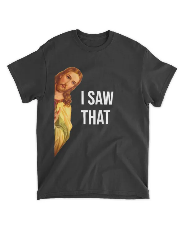 Funny Jesus Meme Quote T-shirt - Men's Women's Classic Fit Crew Neck Black