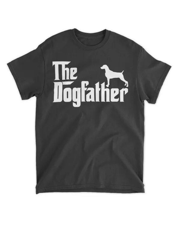 Weimaraner Lover Gift DogFather T-Shirt