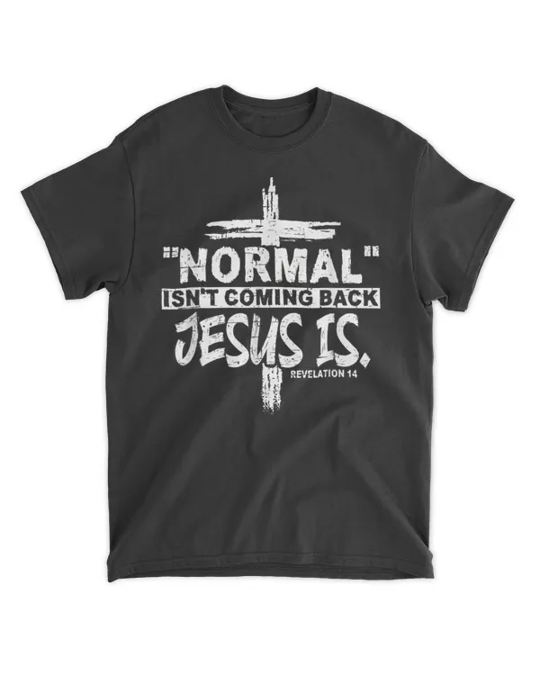 Normal Isn't Coming Back But Jesus Is Revelation 14 Costume T-Shirt