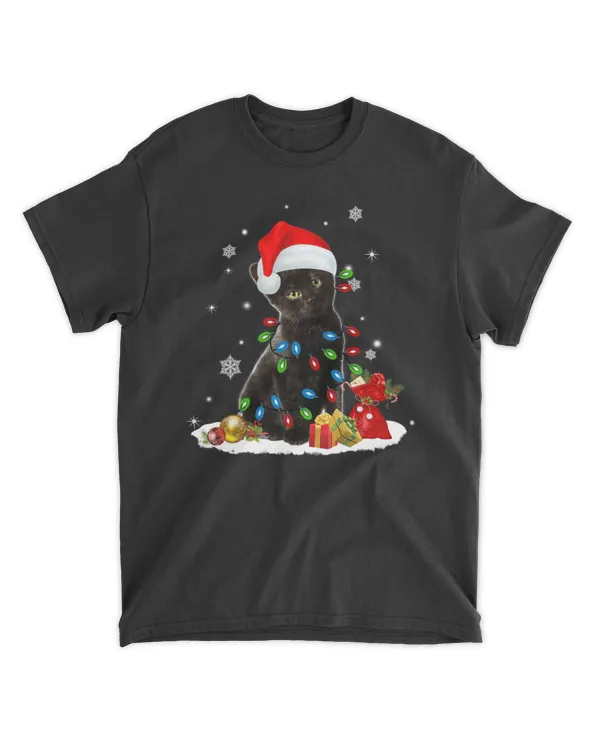 Christmas Black Cat