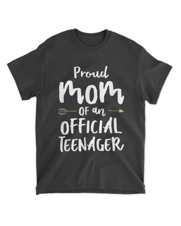 Official teenager mom shirt 13th Birthday party mom's outfit T-Shirt