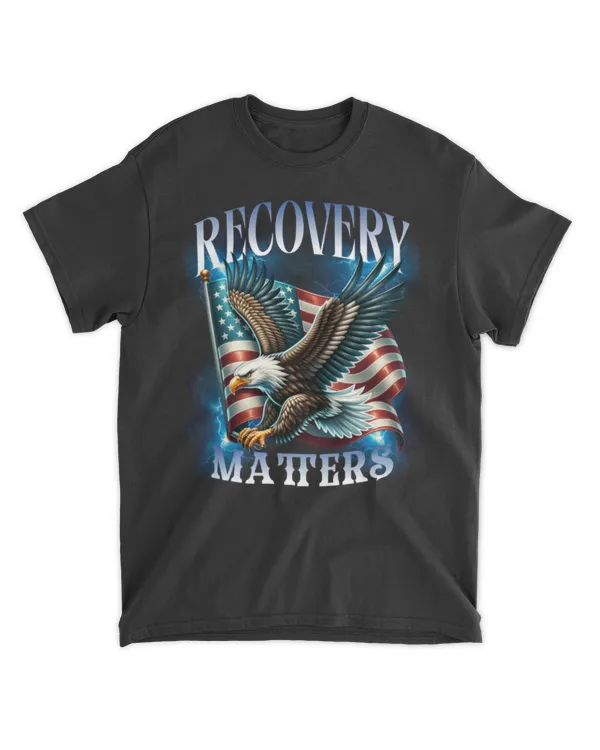 Recovery Matters - Eagle American T-shirts and Tank Tops
