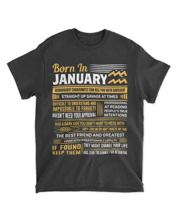 January Birthday Gifts Born In January Aquarius