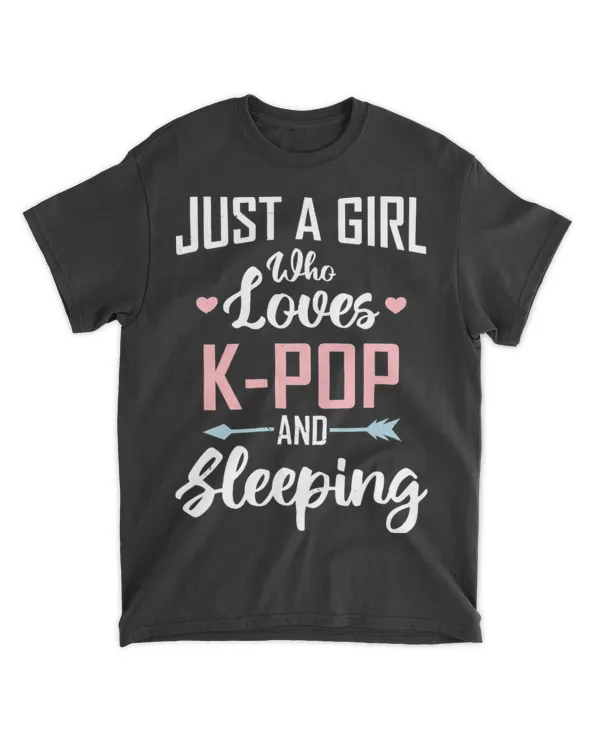 Just a Girl Who Loves KPOP ' Sleeping  KPOP T-Shirt