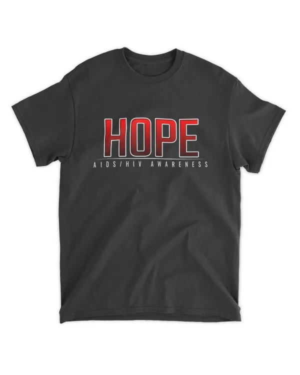 World Aids Day Hiv Awareness Facts and Messaging T-Shirt