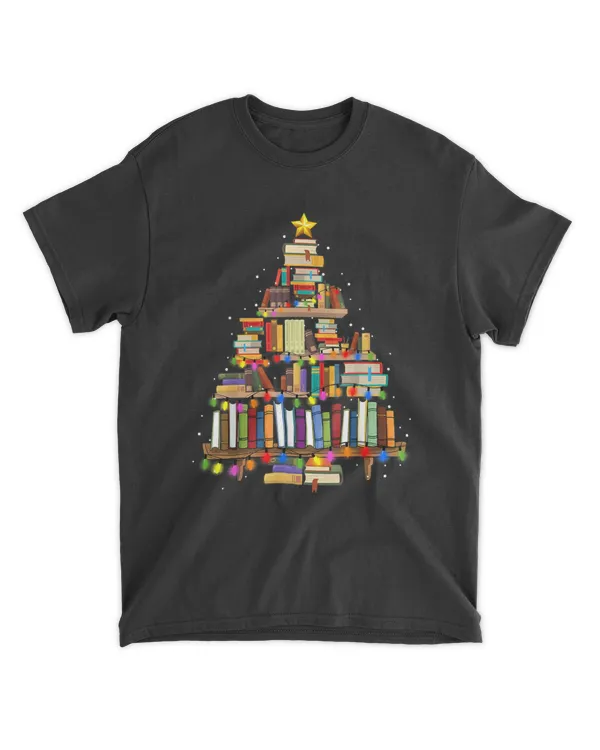 Christmas Library Tree