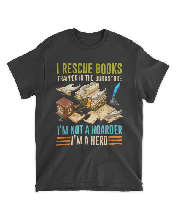 Funny I Rescue Book Trapped In The Bookstore