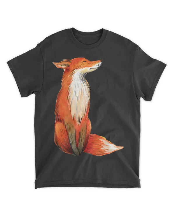 Fox orange, Cute watercolor fox T-Shirt