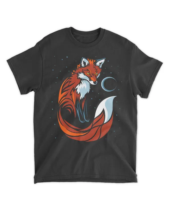 Tribal Tail Fox T-Shirt