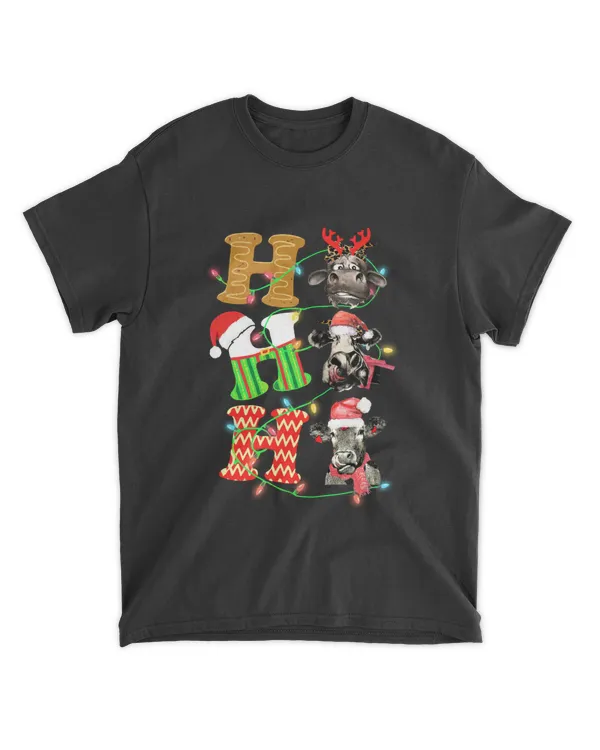 Cow christmas black (3)