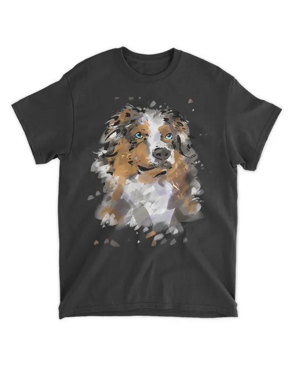 Australian Shepherd Shirt Men Women Aussie Mom Gift Aussie T-Shirt