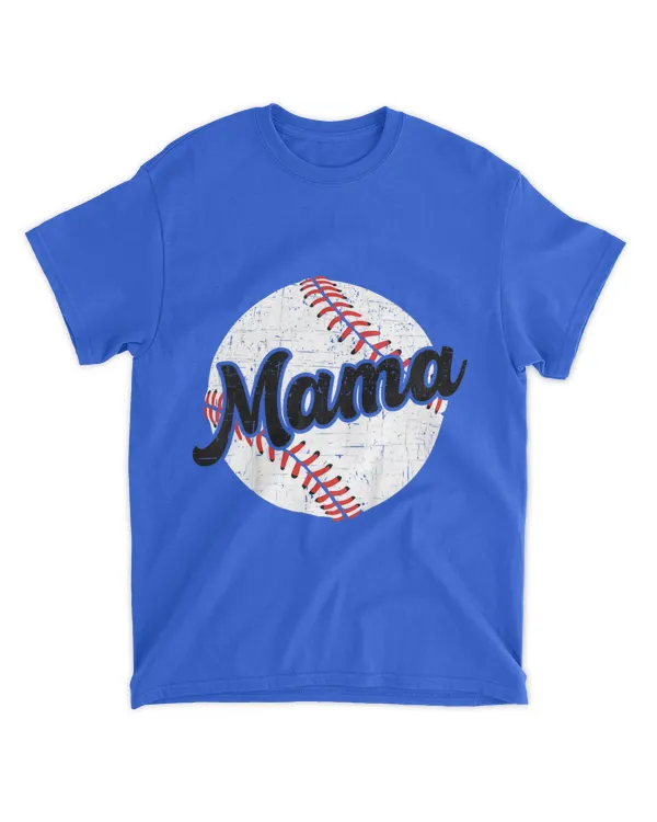 Baseball Mama Cute Little League Mom Mother's day T-Shirt