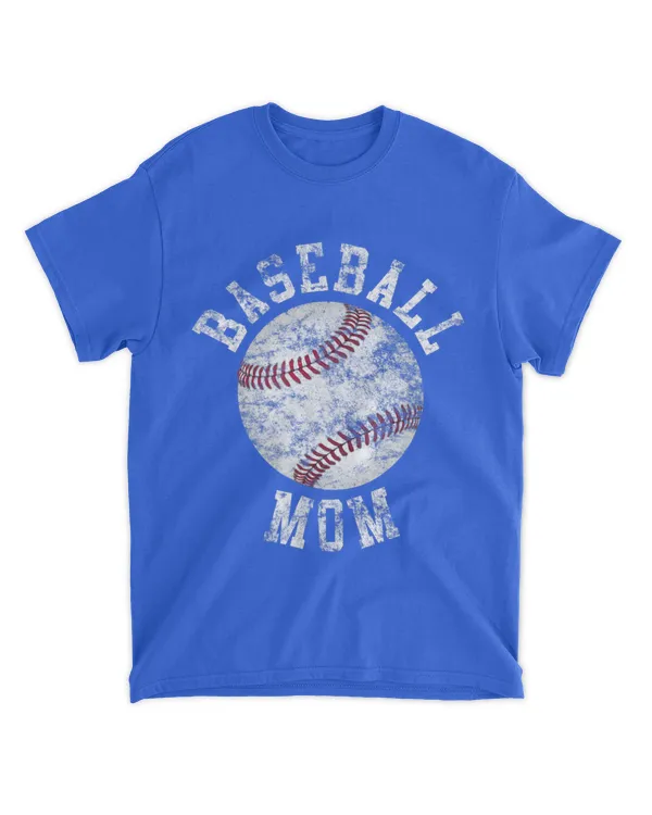 Vintage Baseball Mom T-Shirt