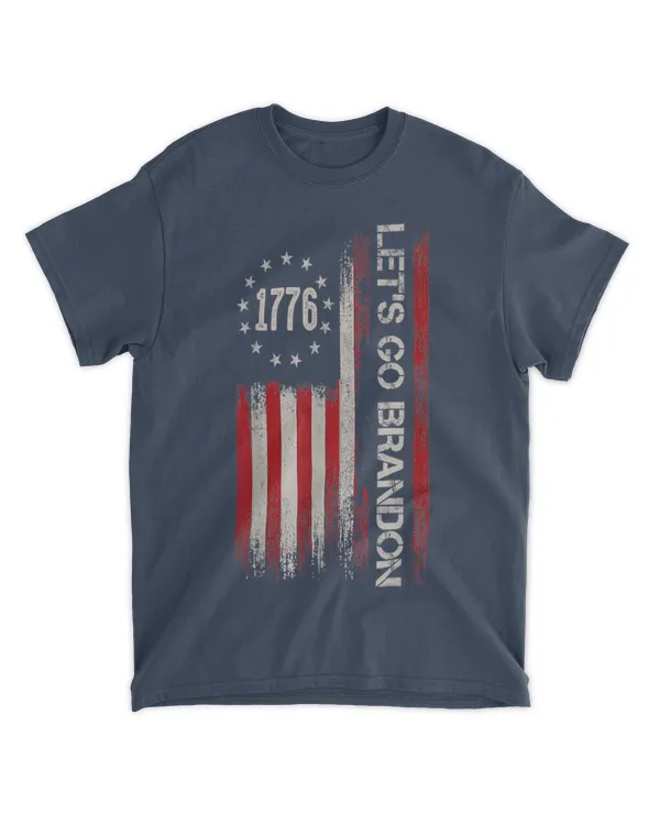 Lets Go Bandon Brandon USA Flag T-Shirt