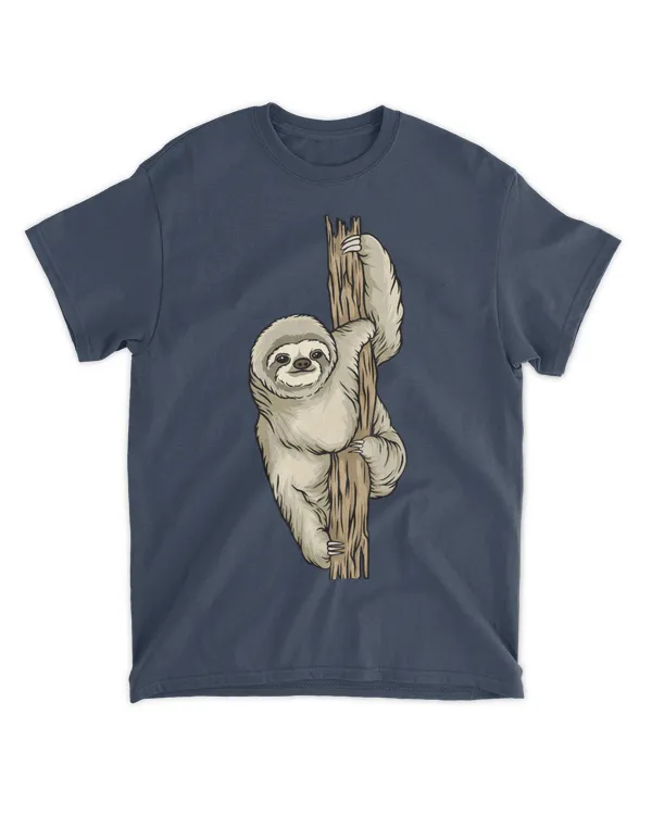 Cute Sloth Cartoon Shirt (1)