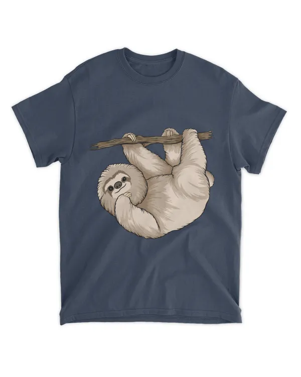 Cute Sloth Cartoon Shirt (3)