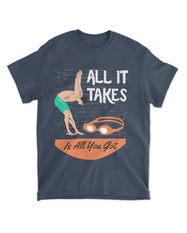 Swimming T-Shirt, Swimming Tank Top, Swimming Shirt for Summer