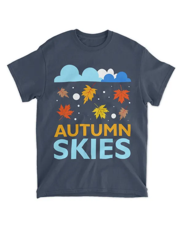 Autumn Skies, Autumn Shirt for Family