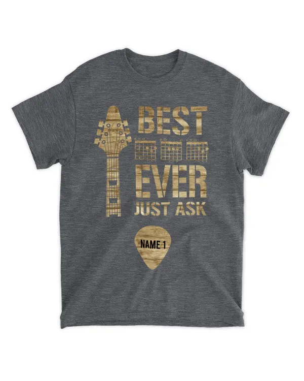 Best Guitar Dad Ever Shirt - Gifts for Grandpa, Gift idea for Grandpa - Unisex Standard T-Shirt Unisex Standard T-Shirt