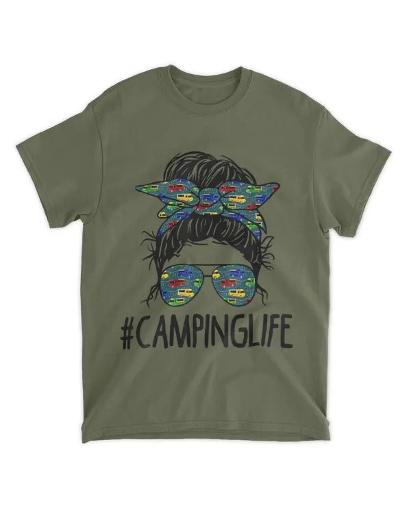 Camp Life Tie Die Summer Top For Girls Summer Camp T Shirt