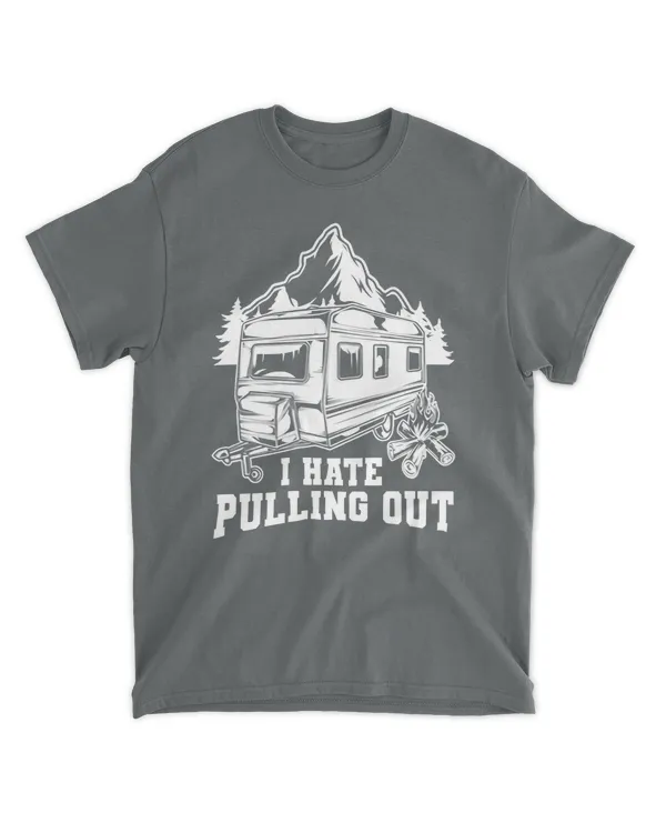 I have pulling out t-shirt, Camping Unisex t-shirt