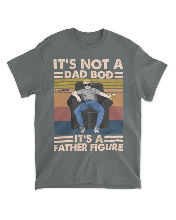 It'S A Father Figure Personalized Name Shirt, Gifts For Dad, Gifts Idea For Dad, Father's Day Gift - Unisex Standard T-Shirt Unisex Standard T-Shirt
