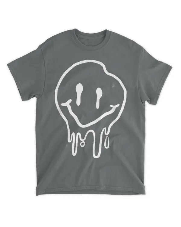 Cool Melting Smiling Face Emojicon I Melting Smile T-shirt