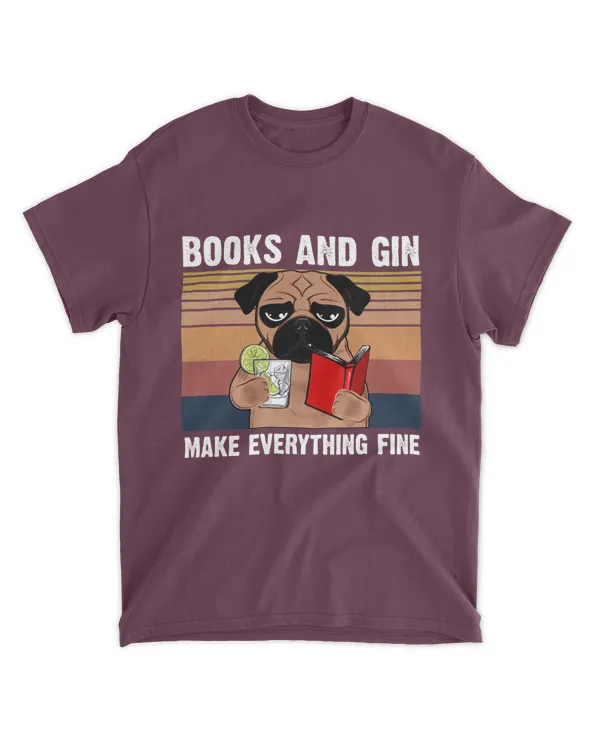 Miah1068_gin Books And Gin Make Everything Is Fine