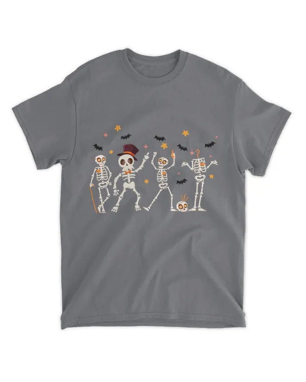 HALLOWEEN SHIRT 141 - Dancing Skeletons, Halloween Party