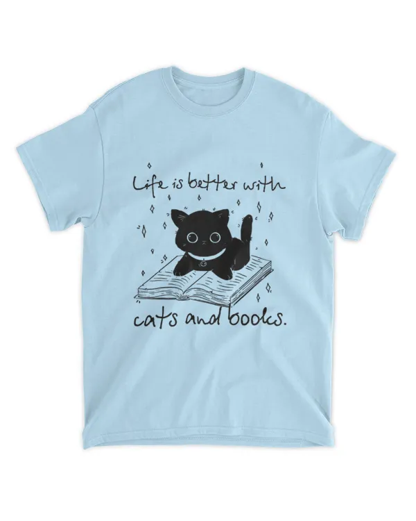 ETT1740 Life Is Better Cats And Books