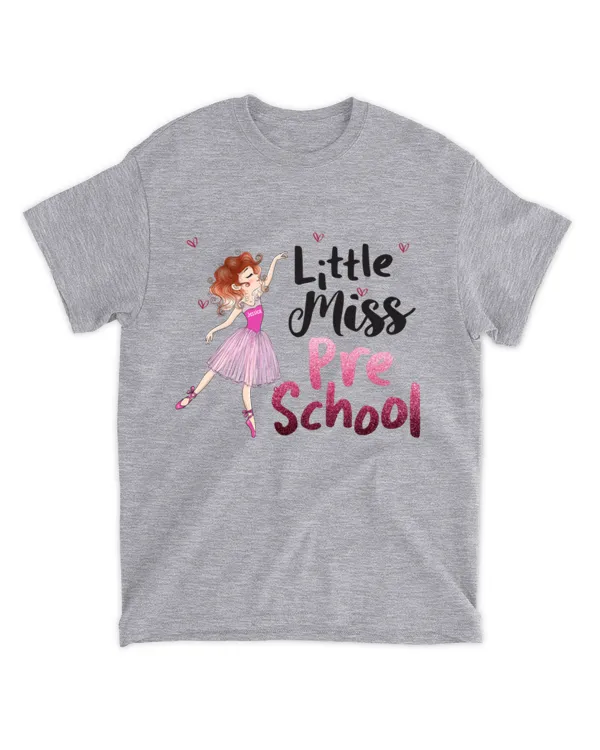 Little Miss First Grade - Personalized Shirt - Back To school Gift For Daughter, School Girl, Student, Kids,  Gift For Back To School, Gift For Idea Back To School