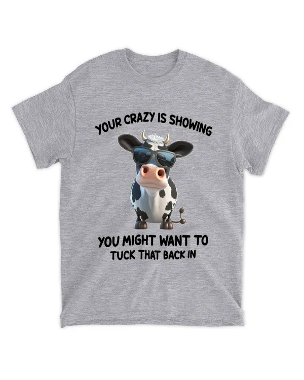 Cow Your Crazy Is Showing
