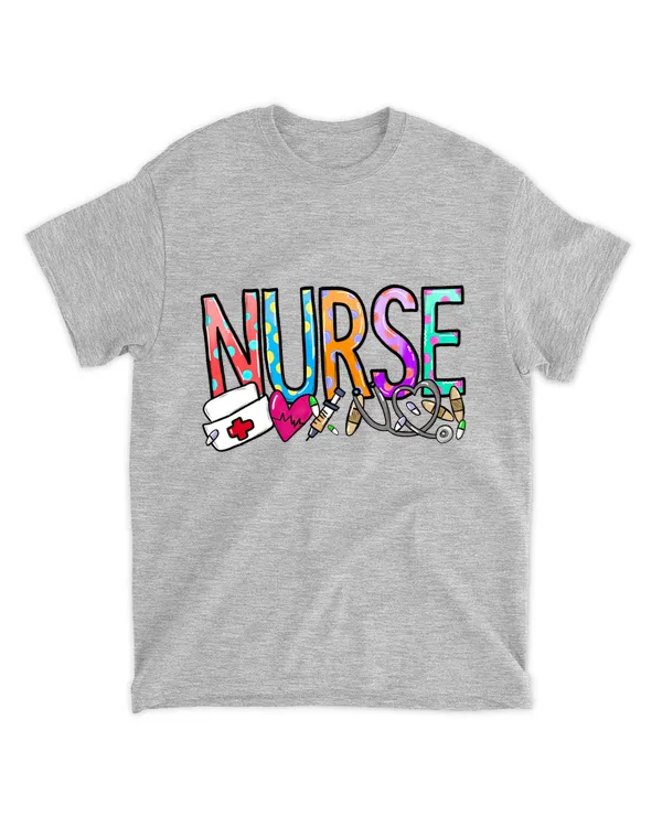 Nurse Sweet Pattern Cartoon Tools