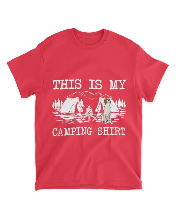 Camping Camp Campfire Irish Terrier Dog This Is My Camper - Unisex Standard T-Shirt Unisex Standard T-Shirt